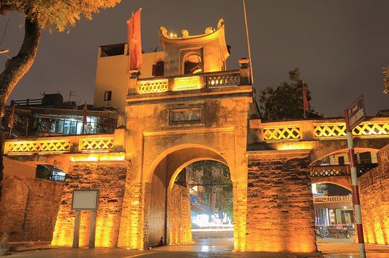 Hanoi gamle byport